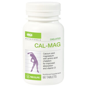 Chelated Cal-Mag with Vitamin D 90 Tablets | Healthy Living | Weight Management | Food Supplements
