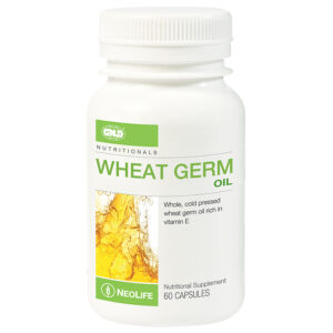 Wheat Germ Oil - 60 Capsules | Healthy Living | Food Supplements | Weight ManagementM